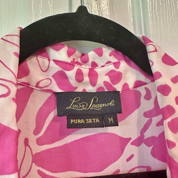 Luisa spagnoli silk print blouse - Picture 5 of 7